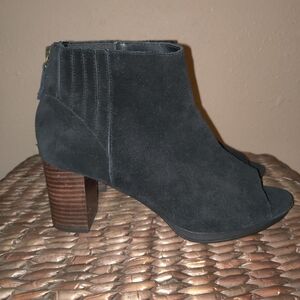 Black Suede Ankle Boots